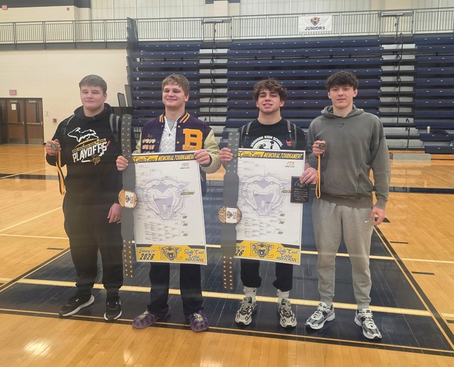 Bronson wrestling team sixth at B.C. Central Invitational